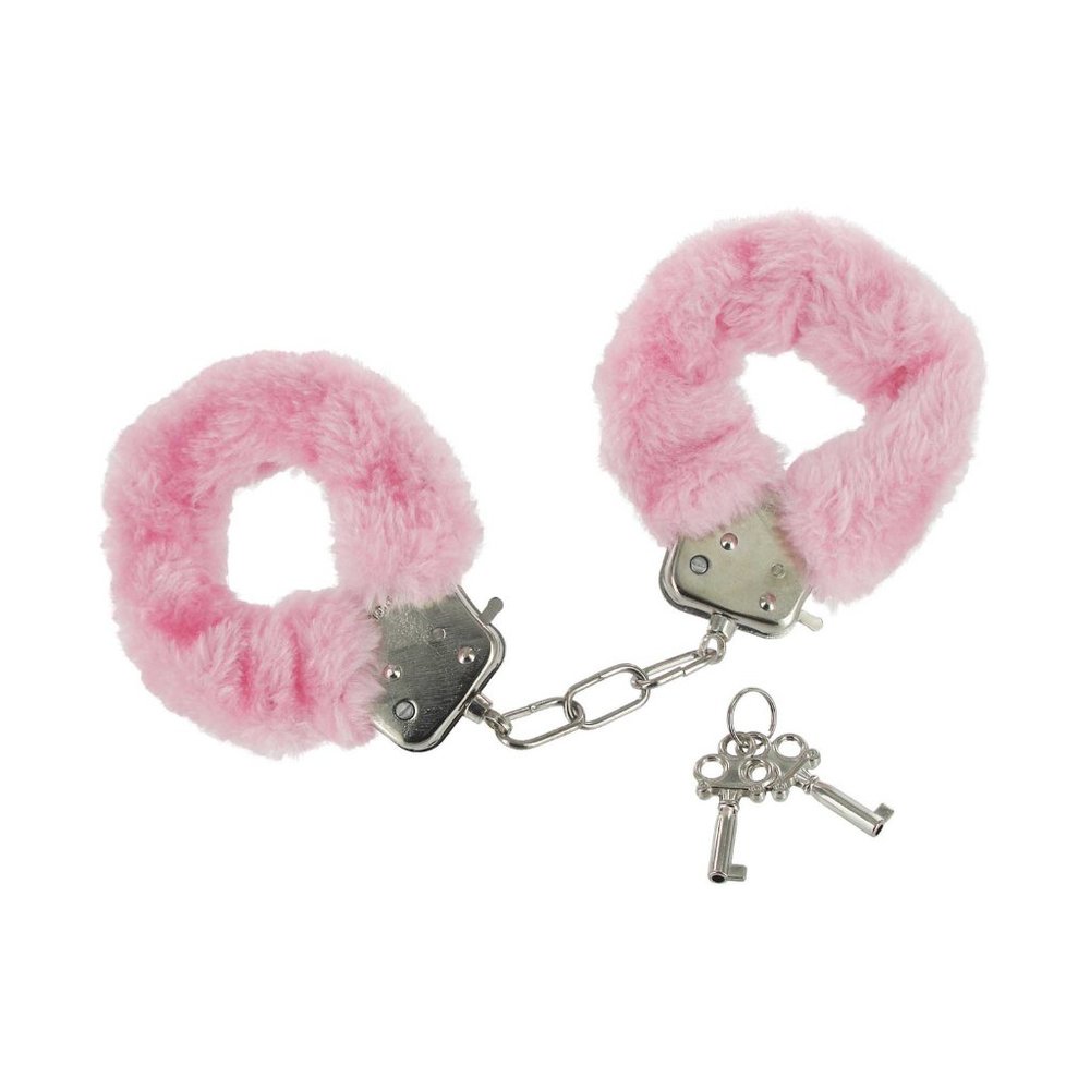 Sexy Courtesan Fluffy  Handcuffs - Pink